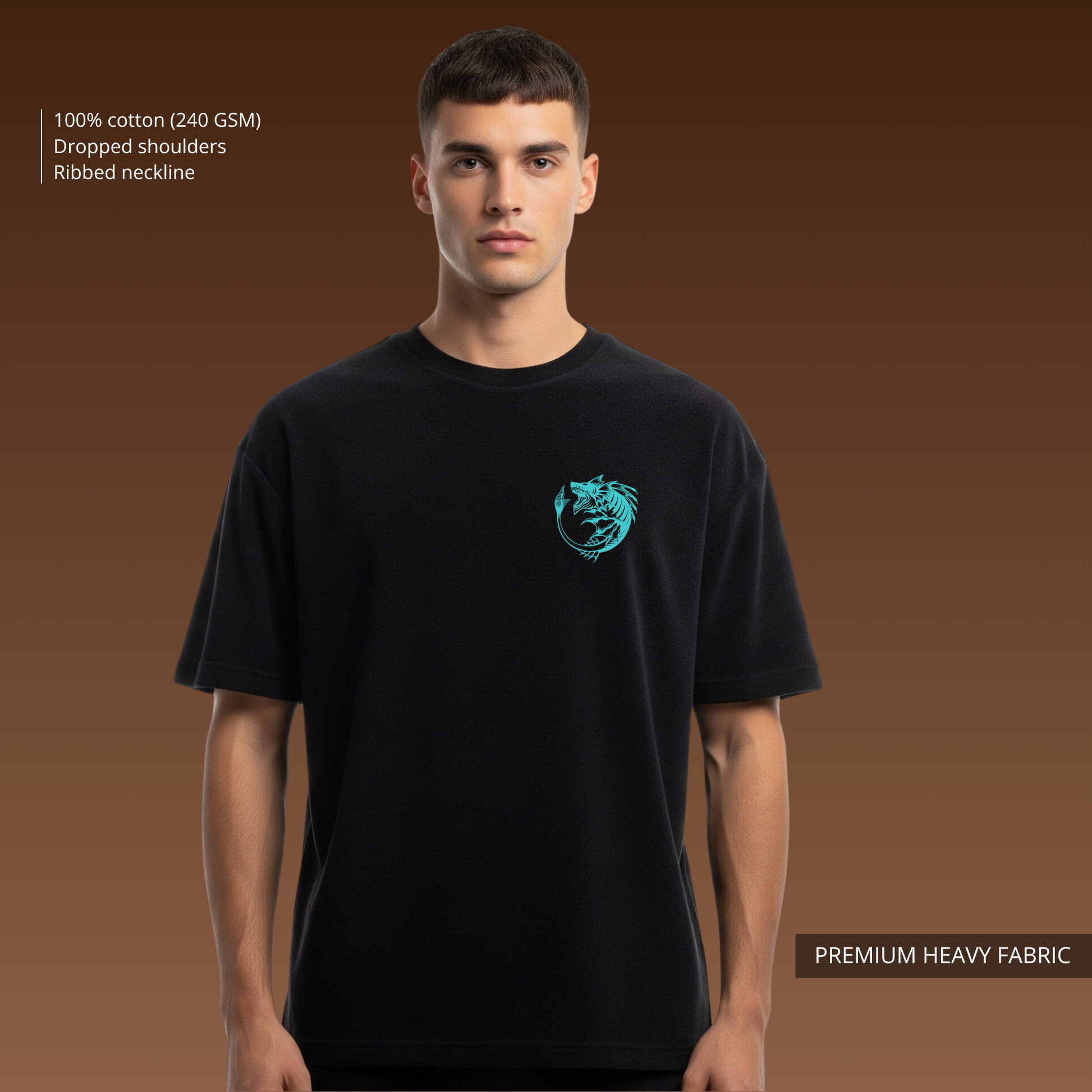 Marine monsters - Premium Oversized T-shirt