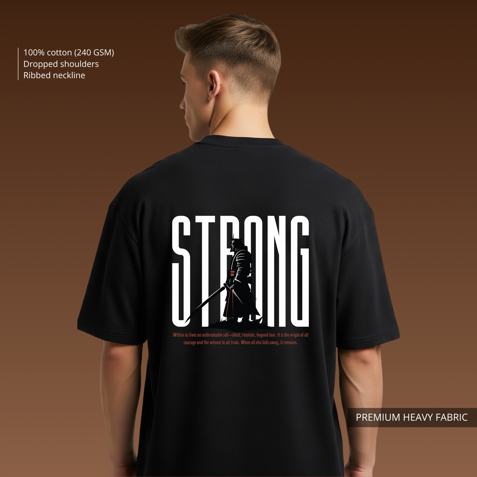 Strong - Premium Oversized T-shirt